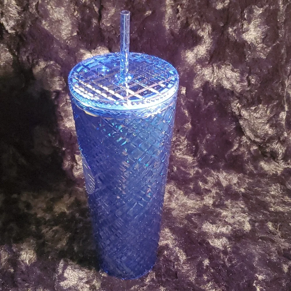 Holiday Azure jewel Starbucks venti tumbler - Picture 2 of 8